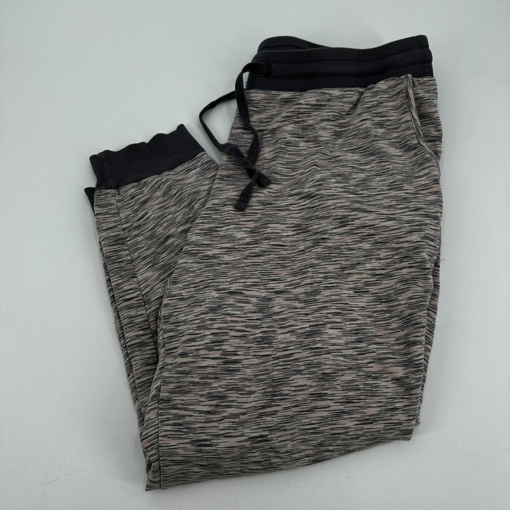 Torrid‎ Grey Space Dye Jogger Pants Plus Size 1X Drawstring Cotton Lounge Pajama